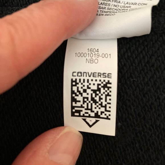 Converse Essentials Sportswear Full-Zip Women's Hoodie Sweatshirt - Picture 6 of 7